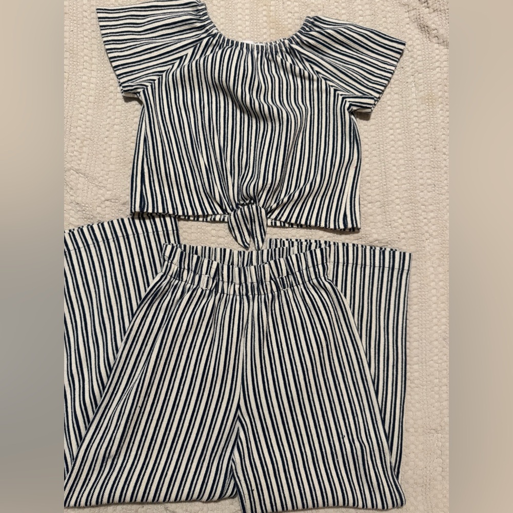 Zara Striped Two-Piece Set | Size 9